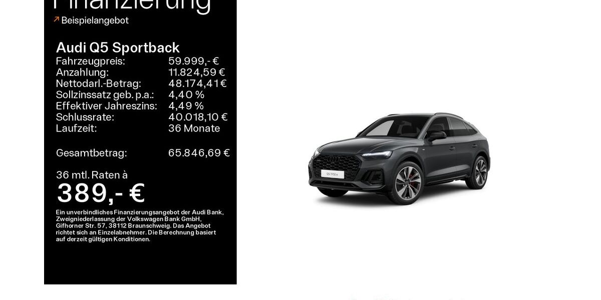 Audi Q5 13.400 km 58.999 &euro; Mühlheim 63165
