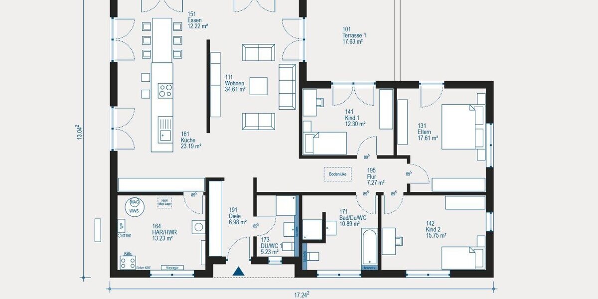 Ihr neues Leben ohne Treppen - moderner Bungalow-Komfort - Bungalow Altenstadt | Angebot:27346868