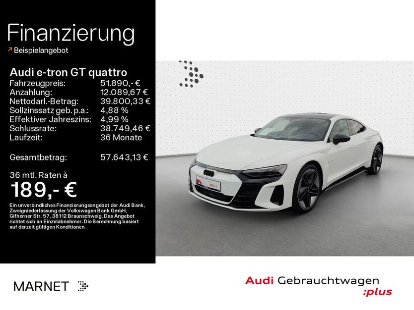 Audi e-tron GT 68.771 km 51.890 € Bad Nauheim 61231