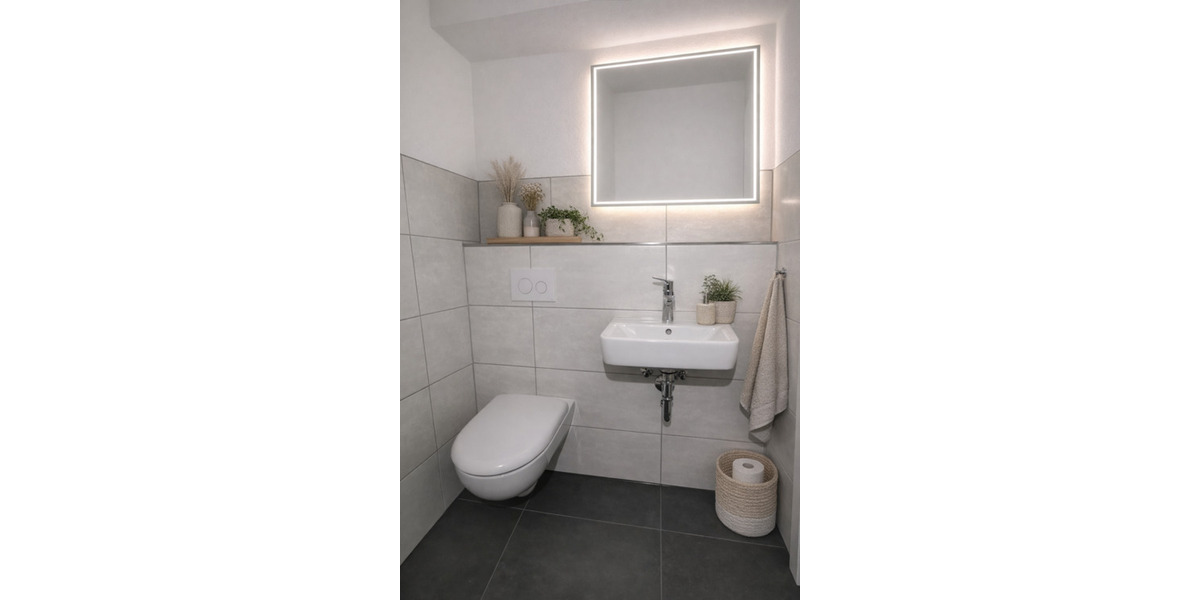 Neubau-Reihenhaus mit EBK in Feldrandlage in Darmstadt-Wixhausen 5 zimmer