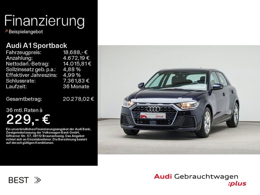 Audi A1 61.000 km 18.688 € Mühlheim 63165