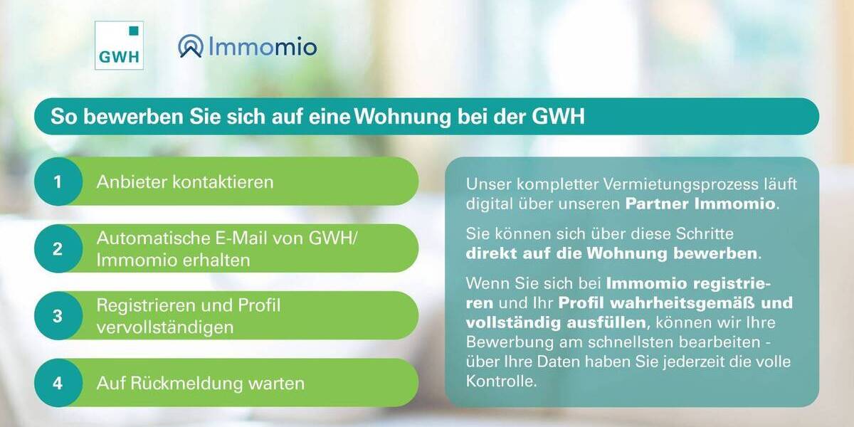 Etagenwohnung Frankfurt am Main Schwanheim - 3 Zimmer, 79 m&sup2;, 1.400&euro; | Angebot:26309033