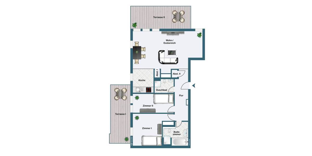 Etagenwohnung Frankfurt am Main Gutleutviertel - 3 Zimmer, 133 m&sup2;, 1.100.000&euro; | Angebot:26289747