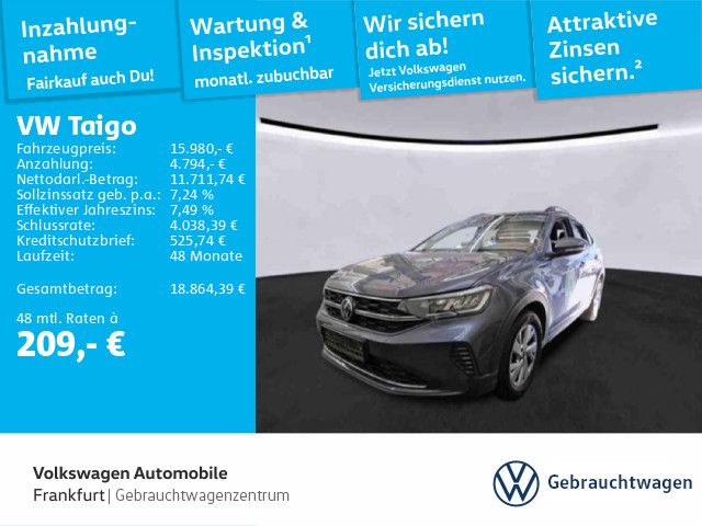 VW Taigo 68.246 km 15.980 € Frankfurt 60326
