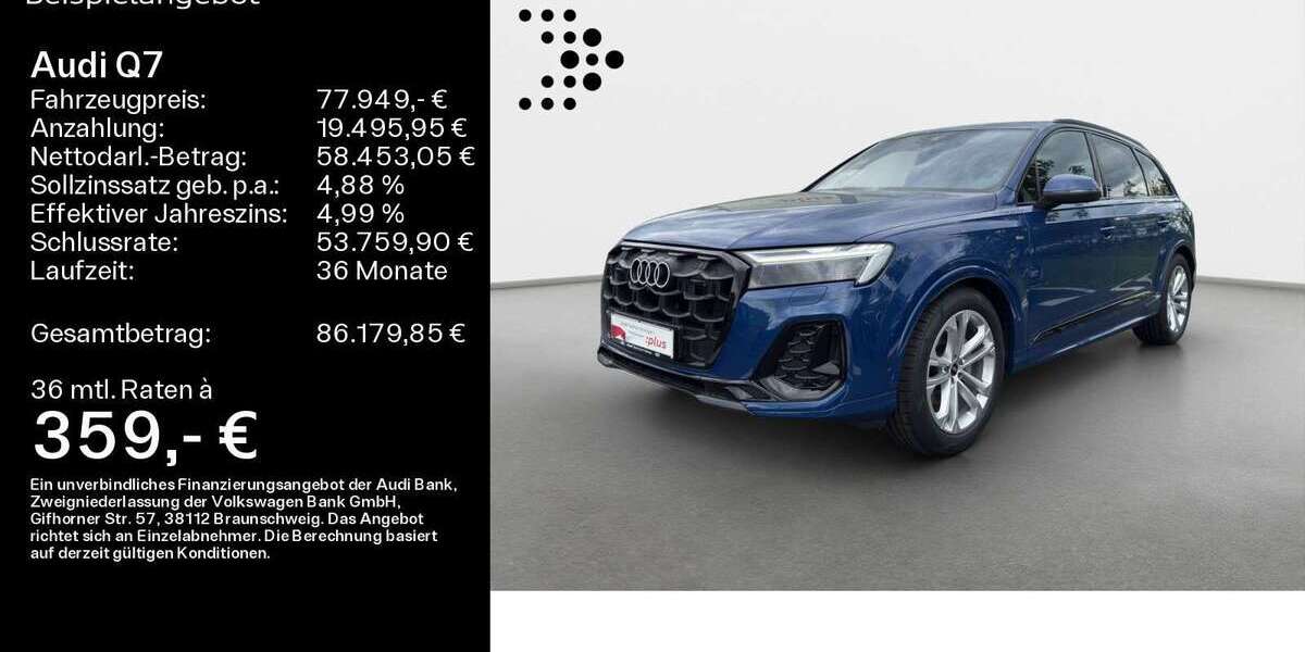Audi Q7 13.200 km 77.949 &euro; Hanau 63452