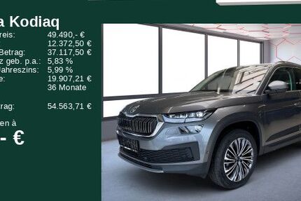 Skoda Kodiaq 16.900 km 49.490 &euro; Rödermark 63322