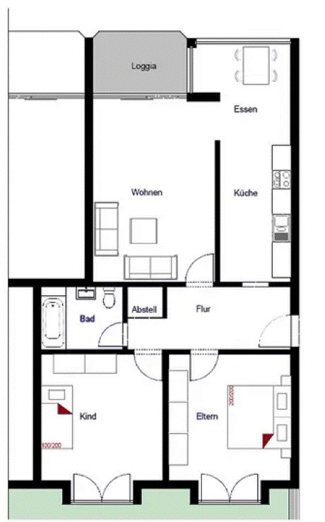 3,5 Zimmer zum Kauf in Frankfurt West Sossenheim ab Sept 25