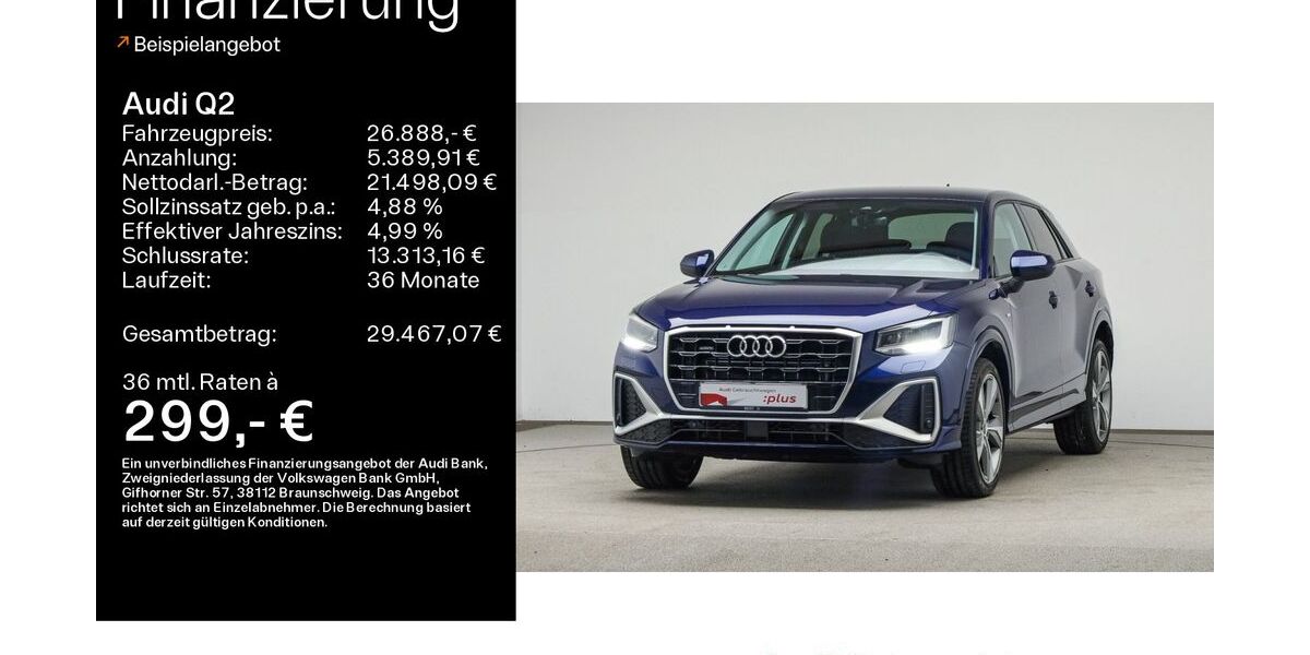 Audi Q2 63.200 km 26.488 &euro; Mühlheim 63165