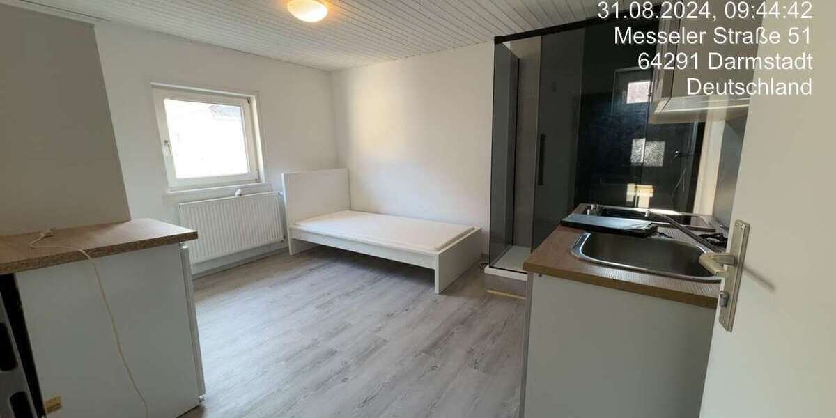 Etagenwohnung Darmstadt Arheilgen - 1 Zimmer, 18 m&sup2;, 470&euro; | Angebot:27333581