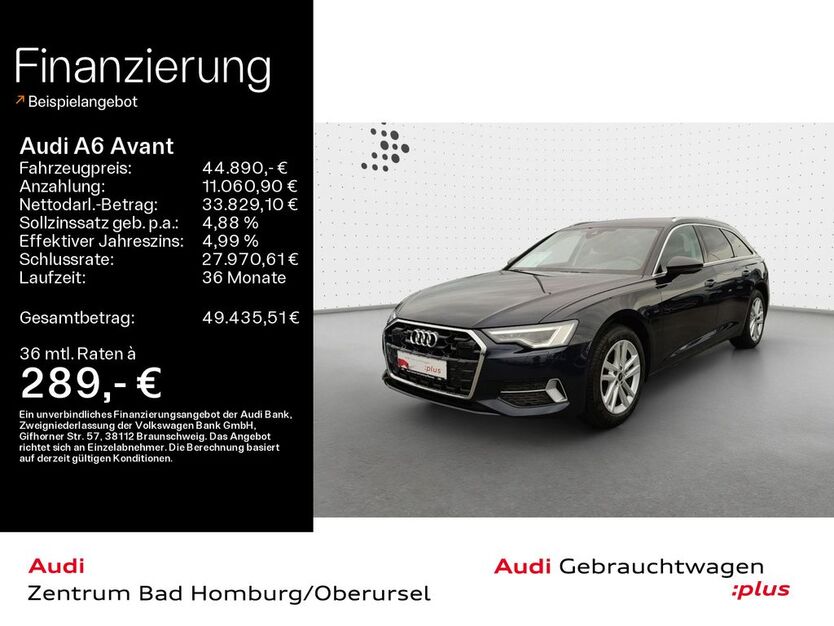Audi A6 20.636 km 44.890 € Oberursel 61440