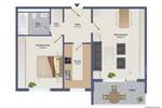 Etagenwohnung Heusenstamm - 2 Zimmer, 65 m&sup2;, 850&euro; | Angebot:26277075