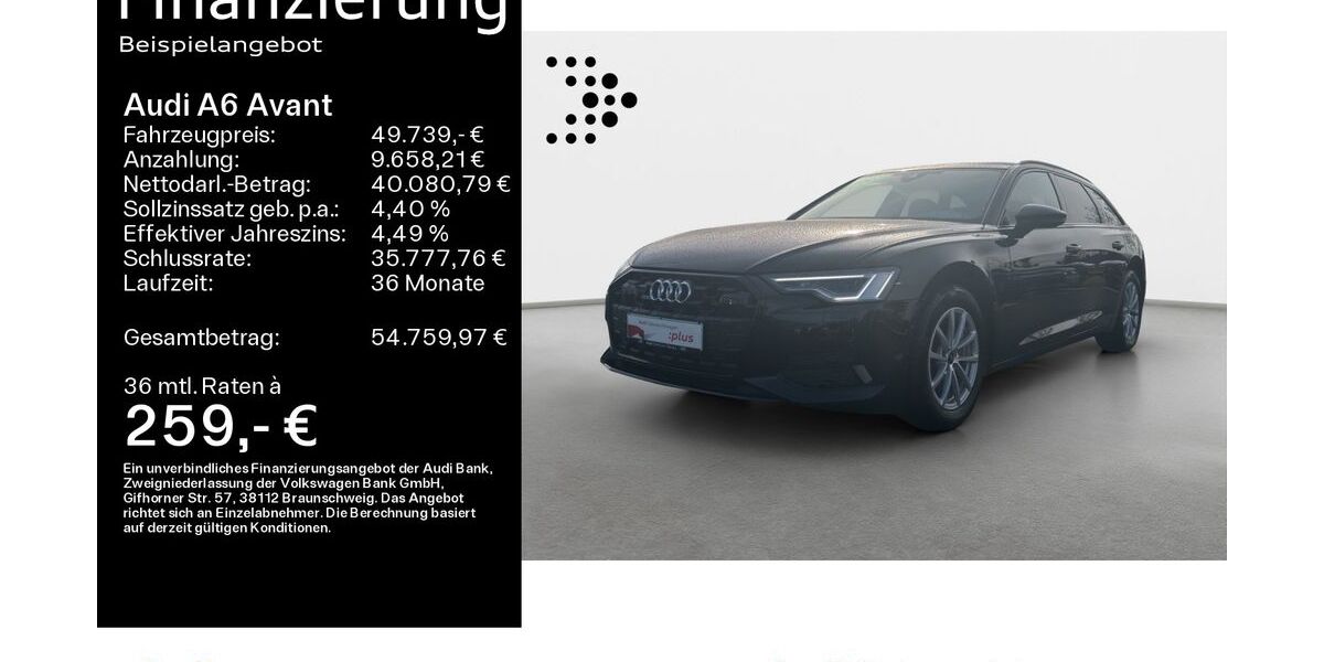 Audi A6 23.300 km 49.739 &euro; Hanau 63452