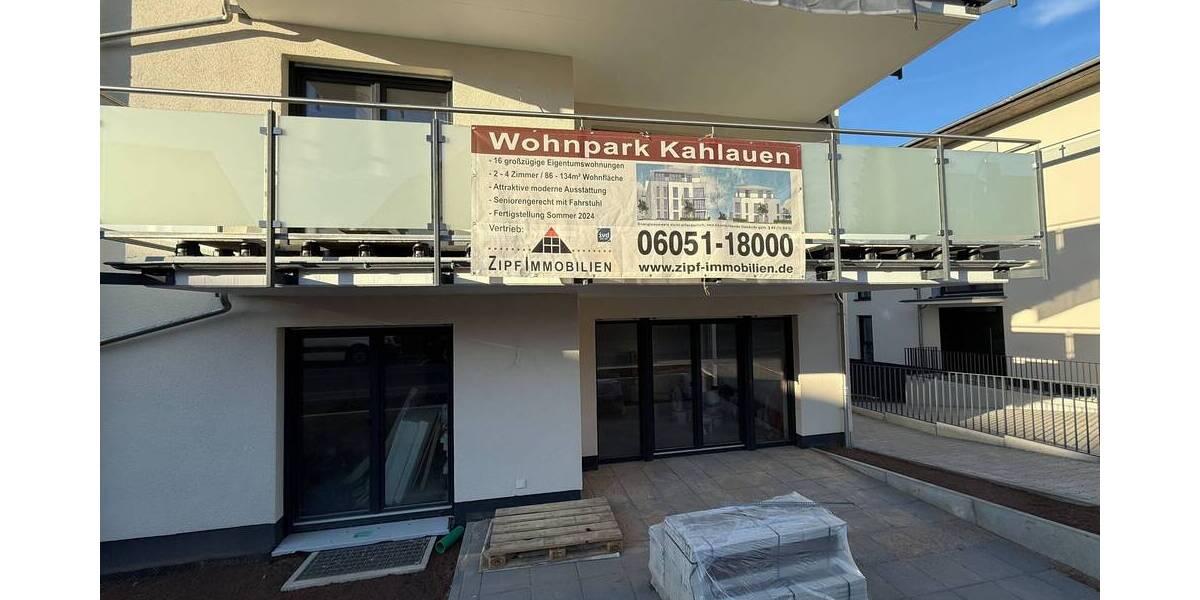 **Neubau Wohnpark Kahlauen - 4-Zi-Whg mit Terrasse und Gartenanteil Fahrstuhl** 4 zimmer