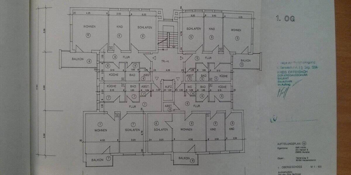 Etagenwohnung Heusenstamm - 3 Zimmer, 70 m&sup2;, 249.000&euro; | Angebot:26286961