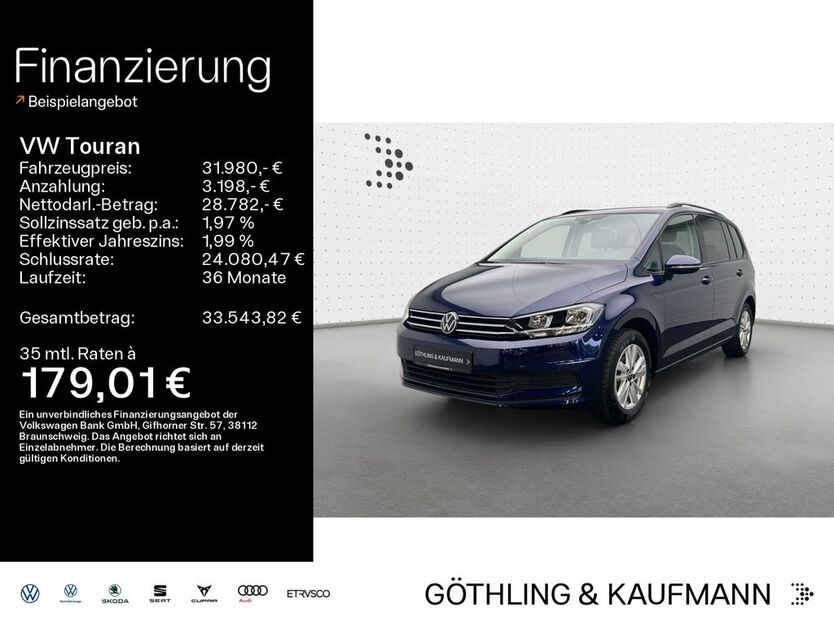 VW Touran 10.160 km 31.980 € Hofheim 65719