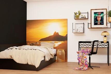 Einzelzimmer Private Studio zimmer