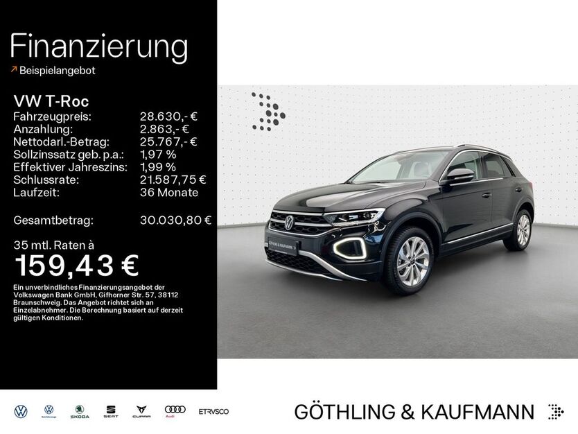 VW T-Roc 29.392 km 28.630 € Kelkheim 65779