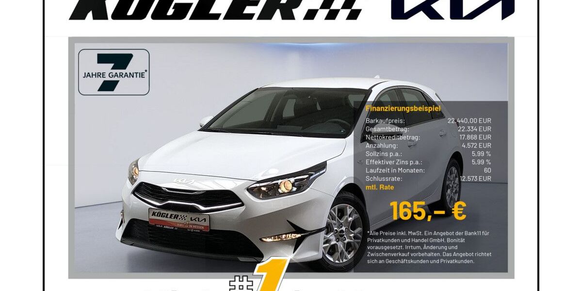 Kia ceed / Ceed 2.500 km 21.860 &euro; Rosbach | Frankfurt Nord 61191