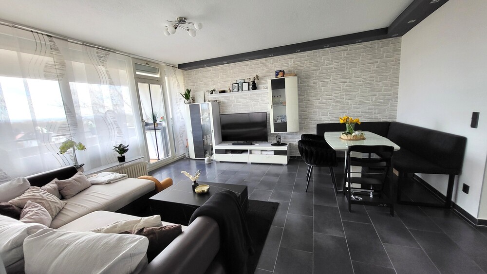 Modern sanierte 3 Zimmer-ETW in Ruhe und Blicklage - Etagenwohnung Bruchköbel | Angebot:25972173