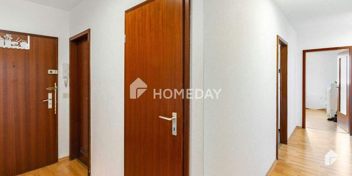 Panoramablick auf Frankfurt - modern geschnittene 3-Zimmer-Wohnung mit Südbalkon 3 zimmer