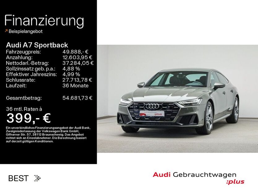 Audi A7 22.700 km 49.888 € Mühlheim 63165