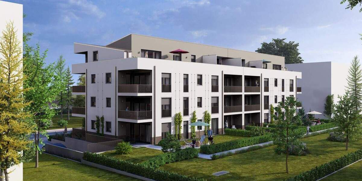 Etagenwohnung Offenbach am Main Bieber - 2 Zimmer, 56 m&sup2;, 345.530&euro; | Angebot:26840633