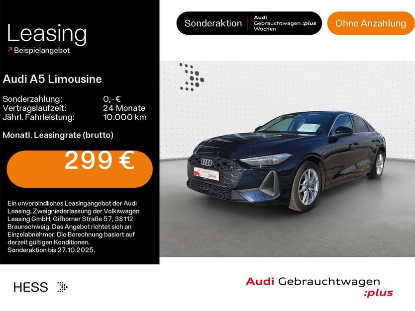 Audi A5 27.500 km 41.369 € Büdingen-Düdelsheim 63654