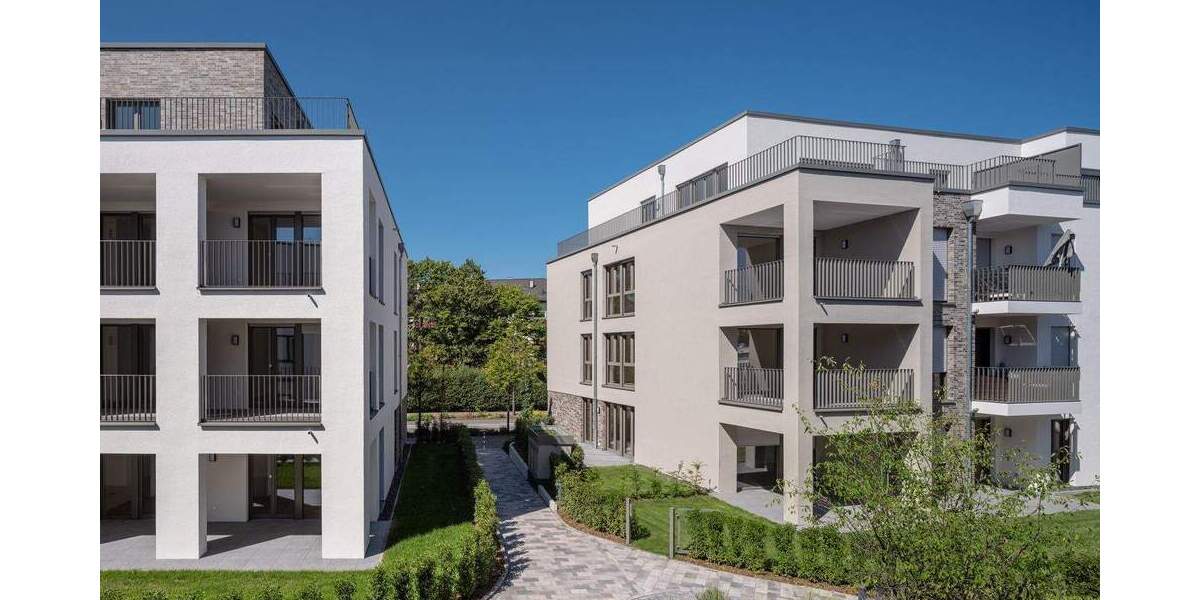 NEUBAU ERSTBEZUG - stillvoll wohnen mit 3 Zimmern,2 Bäder,87 m² Wohnfläche mit Balkon 3 zimmer