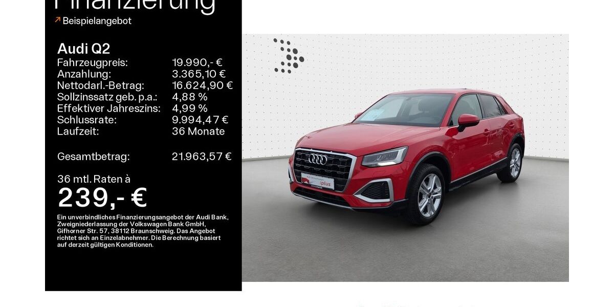 Audi Q2 60.065 km 19.990 &euro; Bad Nauheim 61231