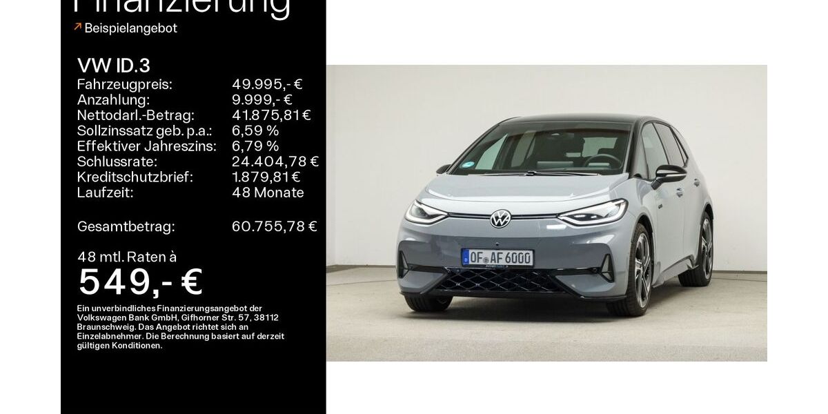 VW ID.3 7.500 km 47.995 &euro; Mühlheim 63165