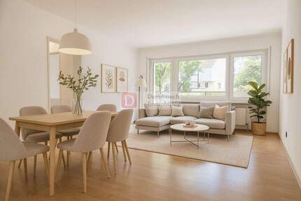 Top!! 4-Zimmer-Wohnung mit Loggia, Einbauküche und eigenem Stellplatz 4 zimmer