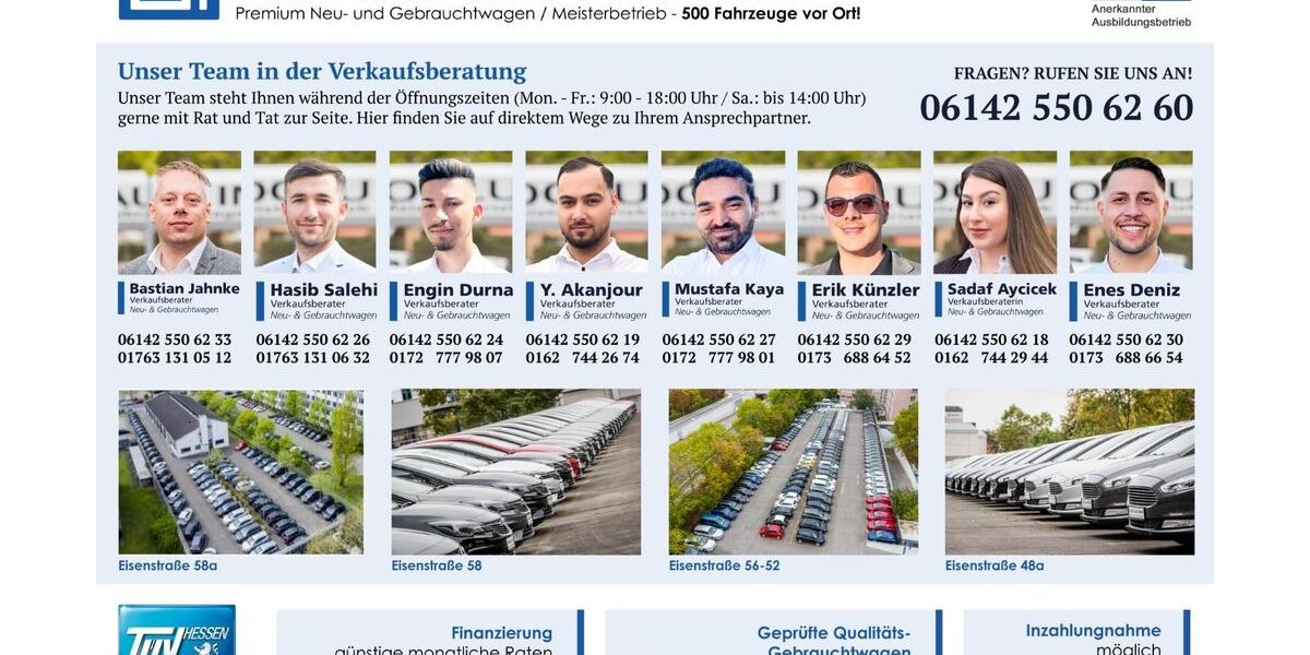 Audi A3 86.757 km 20.680 &euro; Rüsselsheim 65428
