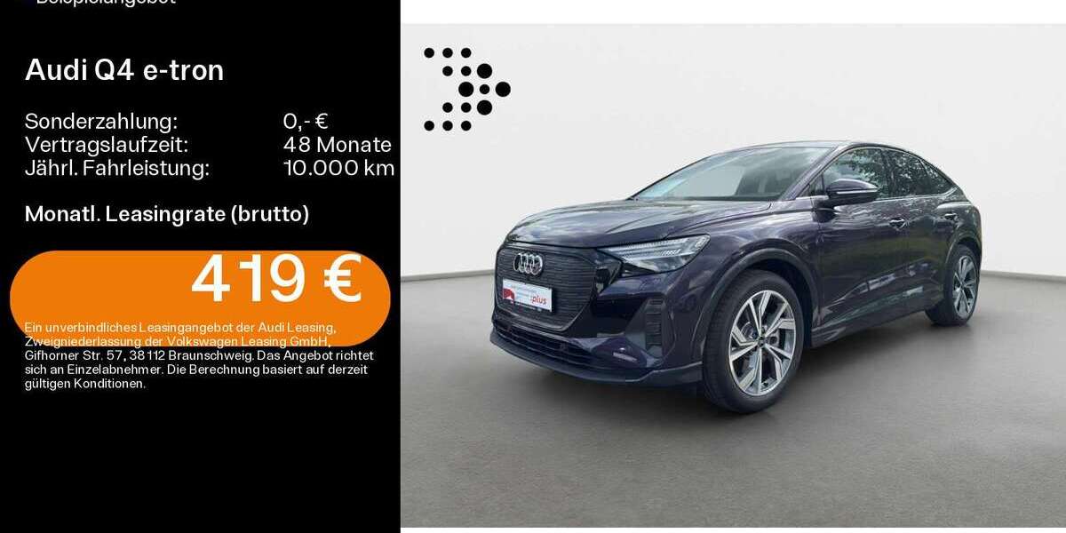 Audi Q4 e-tron 8.100 km 43.469 &euro; Hanau 63452