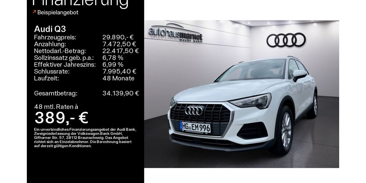 Audi Q3 28.385 km 27.390 &euro; Oberursel 61440