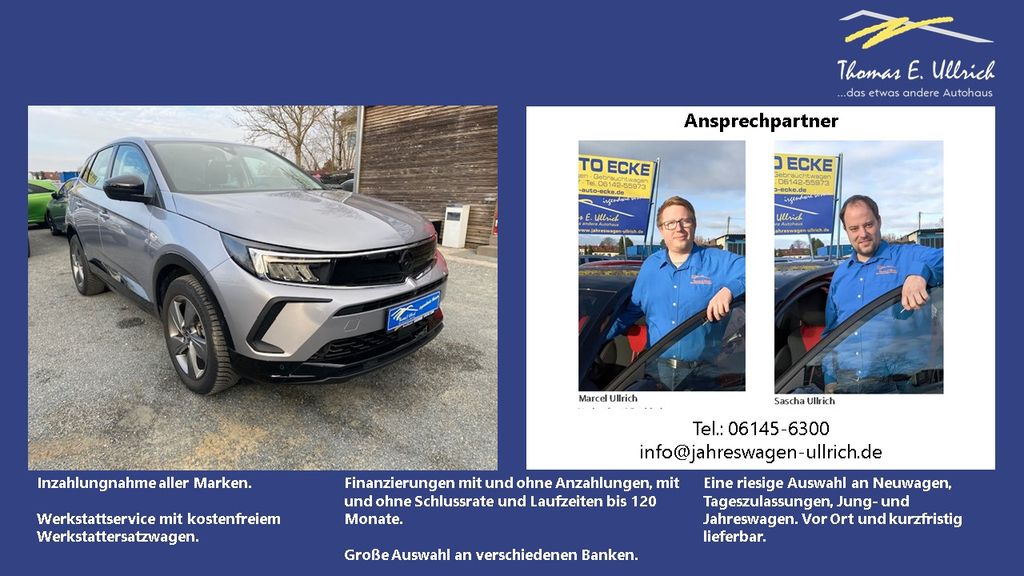 Opel Grandland (X) 8.700 km 23.489 &euro; Rüsselsheim 65428