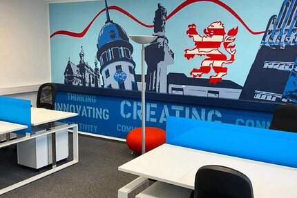 Moderne, möblierte Bürofläche in Darmstadt - flexibel & sofort verfügbar zimmer