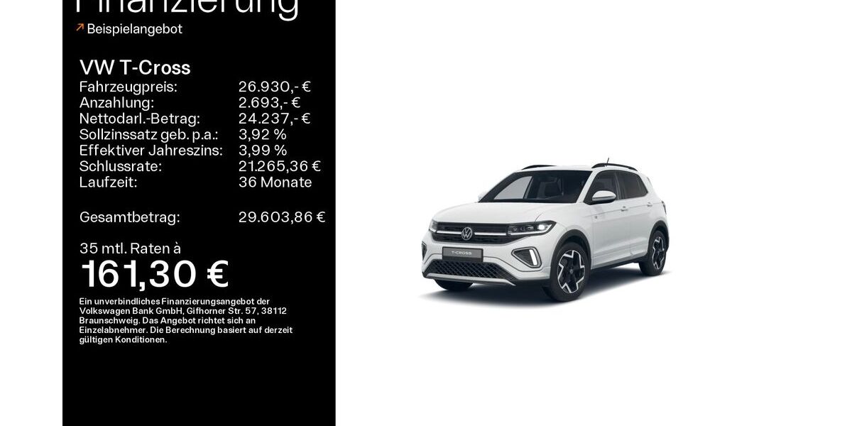 VW T-Cross 26.357 km 26.930 &euro; Hofheim 65719