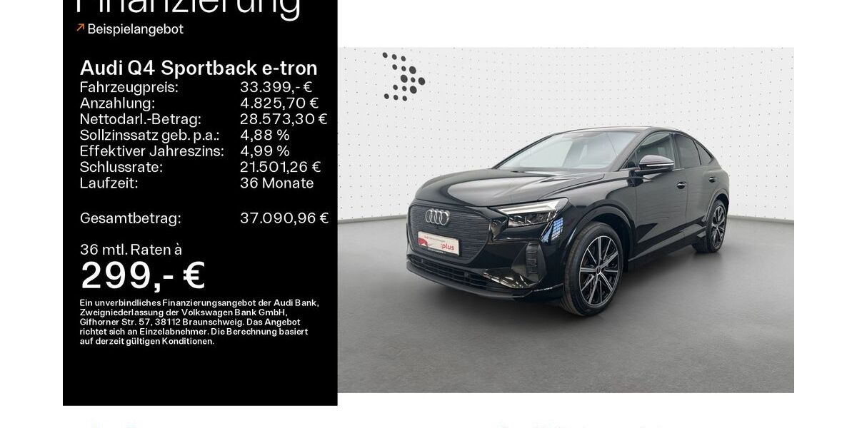 Audi Q4 e-tron 52.722 km 33.399 &euro; Hofheim 65719