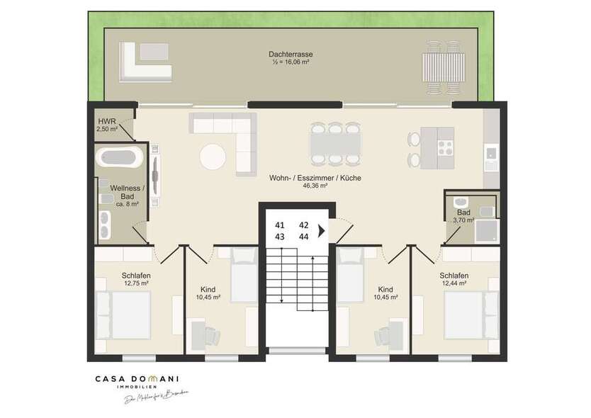Wohnung zum Kaufen in Frankfurt 735.000 € 135 m²