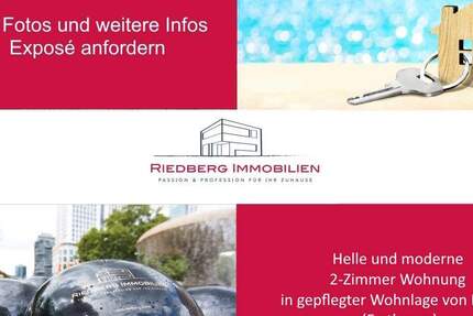 Helle und moderne 2-Zimmer Wohnung in gepflegter Wohnlage von Karben (Erstbezug) 2 zimmer