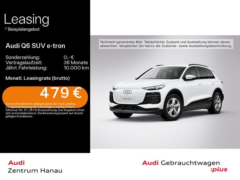 Audi Q6 e-tron 8.300 km 50.999 € Hanau 63452
