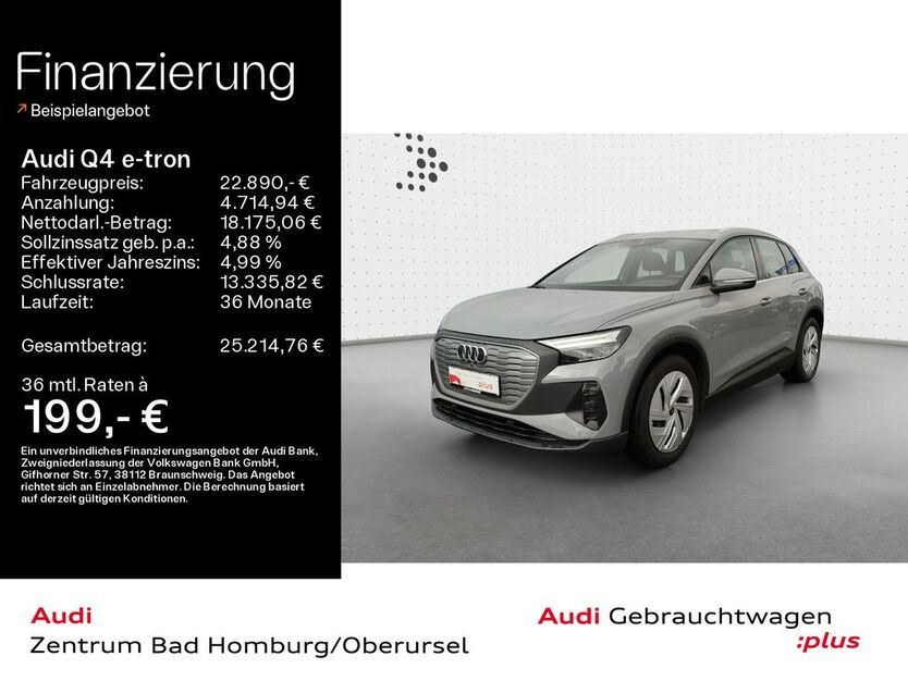 Audi Q4 e-tron 80.079 km 22.890 € Oberursel 61440