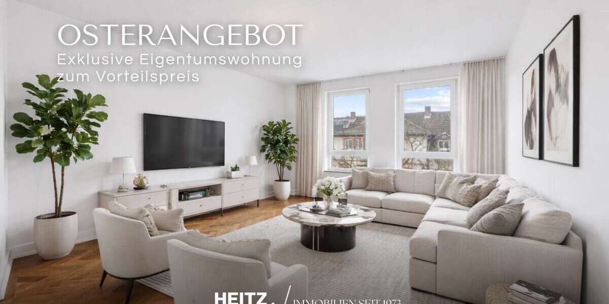 Etagenwohnung Darmstadt Darmstadt-Nord - 4 Zimmer, 102 m&sup2;, 579.000&euro; | Angebot:26006918