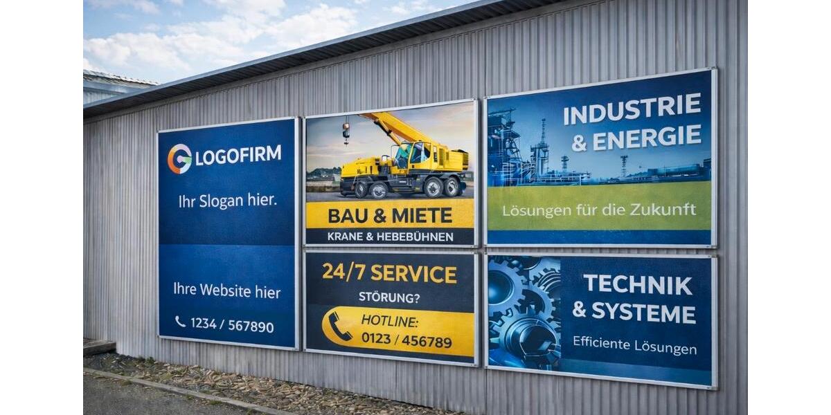 Werbefläche in Rodgau Weiskirchen Industriegebiet zu vermieten zimmer