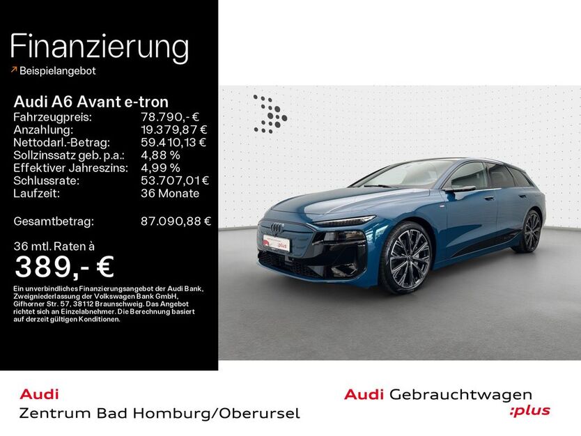 Audi A6 e-tron 5.383 km 78.790 € Oberursel 61440