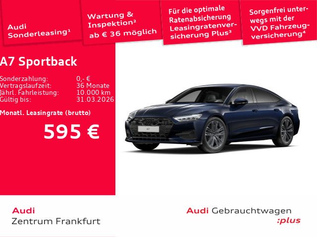 Audi A7 19.542 km 58.450 &euro; Frankfurt am Main 60314