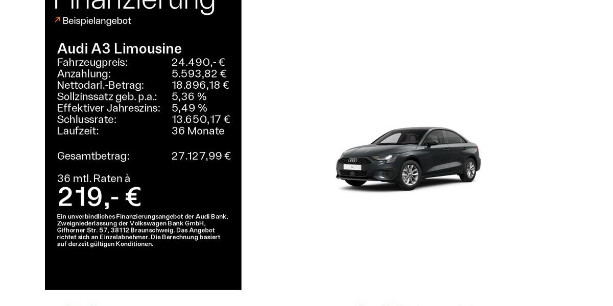 Audi A3 51.991 km 24.490 &euro; Oberursel 61440