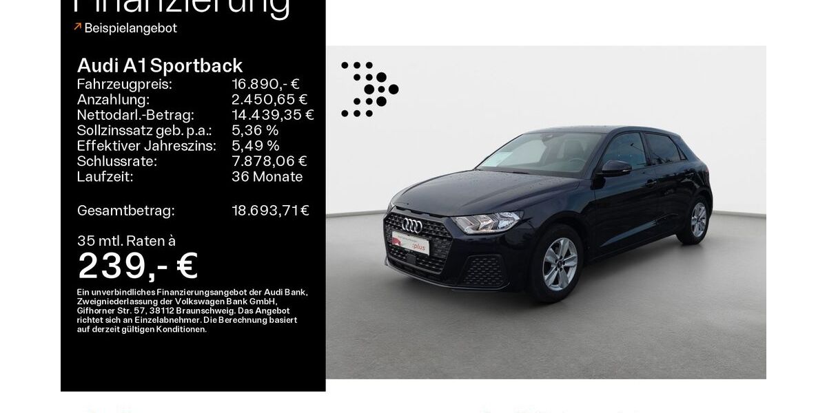 Audi A1 53.700 km 16.890 &euro; Oberursel 61440