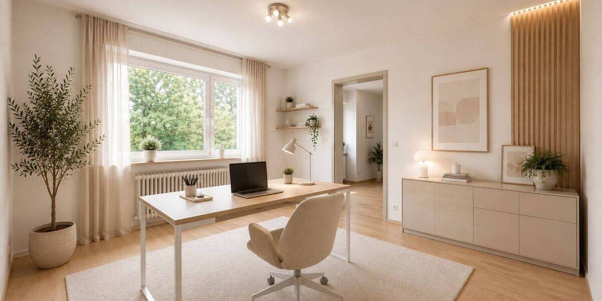 Etagenwohnung Frankfurt am Main Rödelheim - 4 Zimmer, 91 m&sup2;, 390.000&euro; | Angebot:26730370