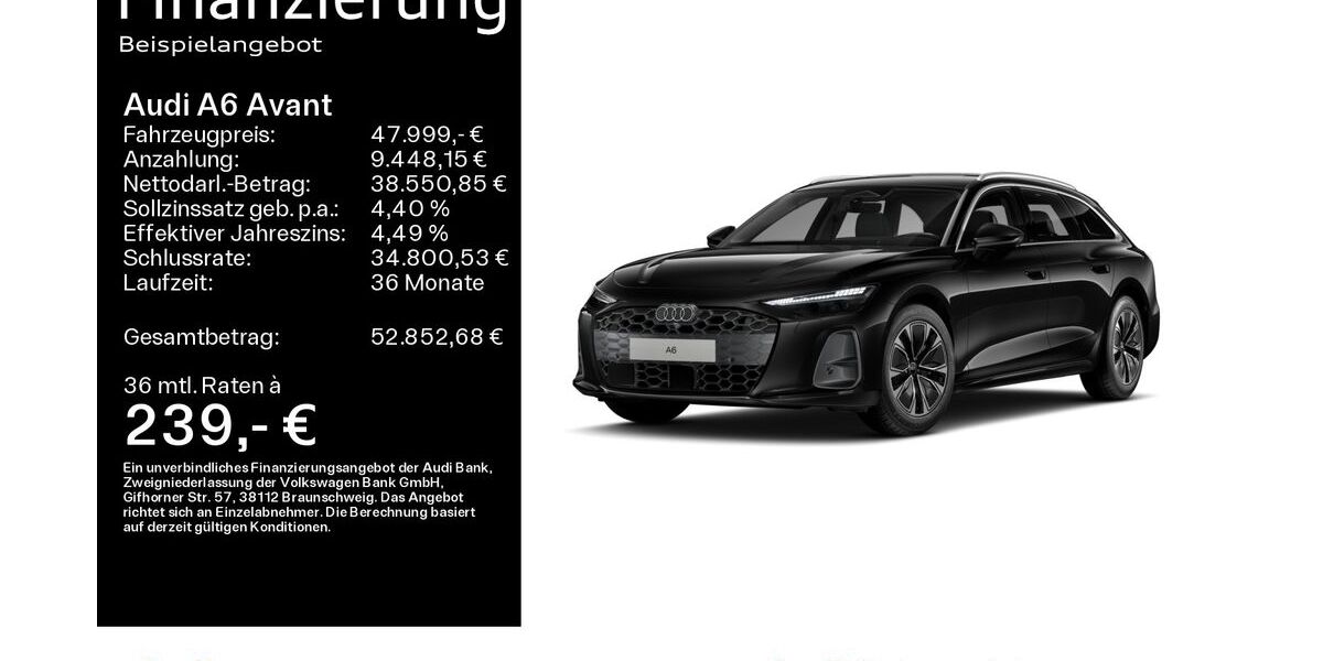 Audi A6 20.800 km 47.999 &euro; Hanau 63452